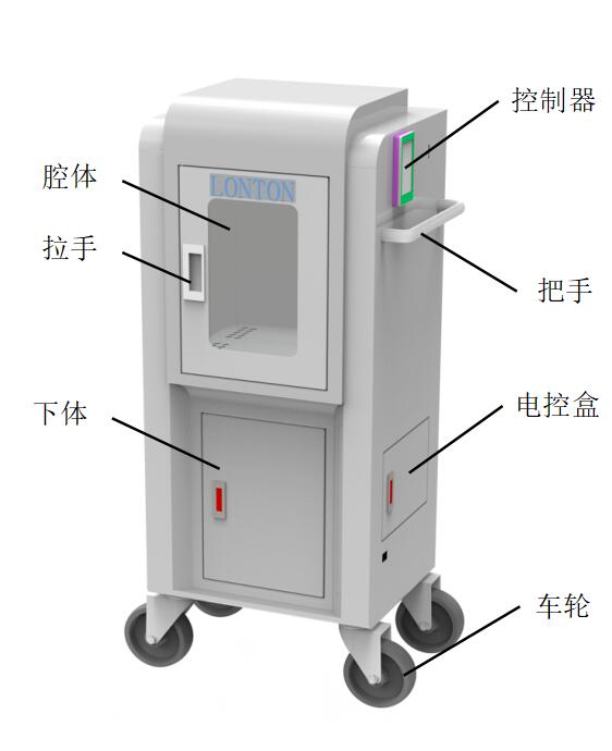 負(fù)壓送樣車（負(fù)壓小推車）(圖1)